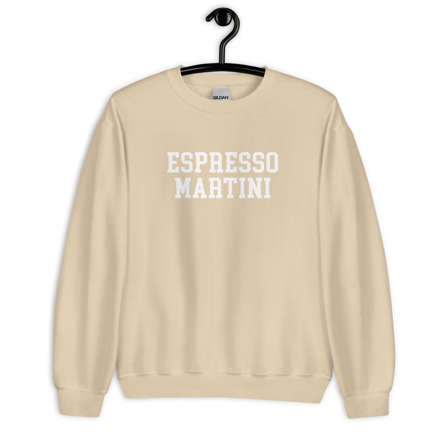Espresso Martini Sweatshirt - Straight Font