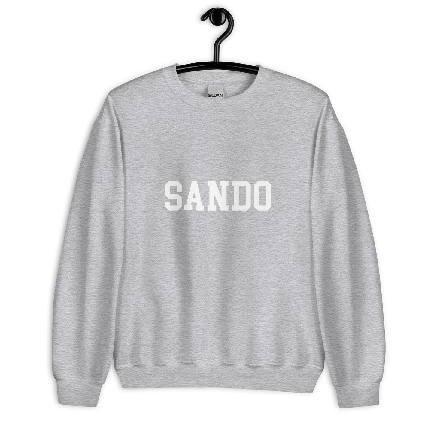 Sando Sweatshirt - Straight Font