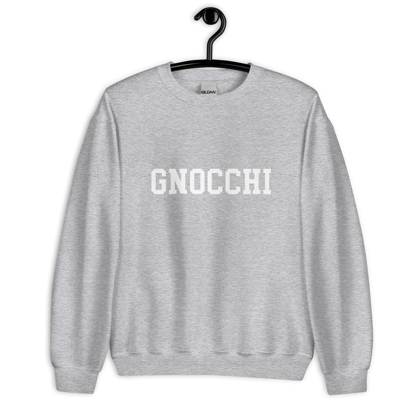 Gnocchi Sweatshirt - Straight Font