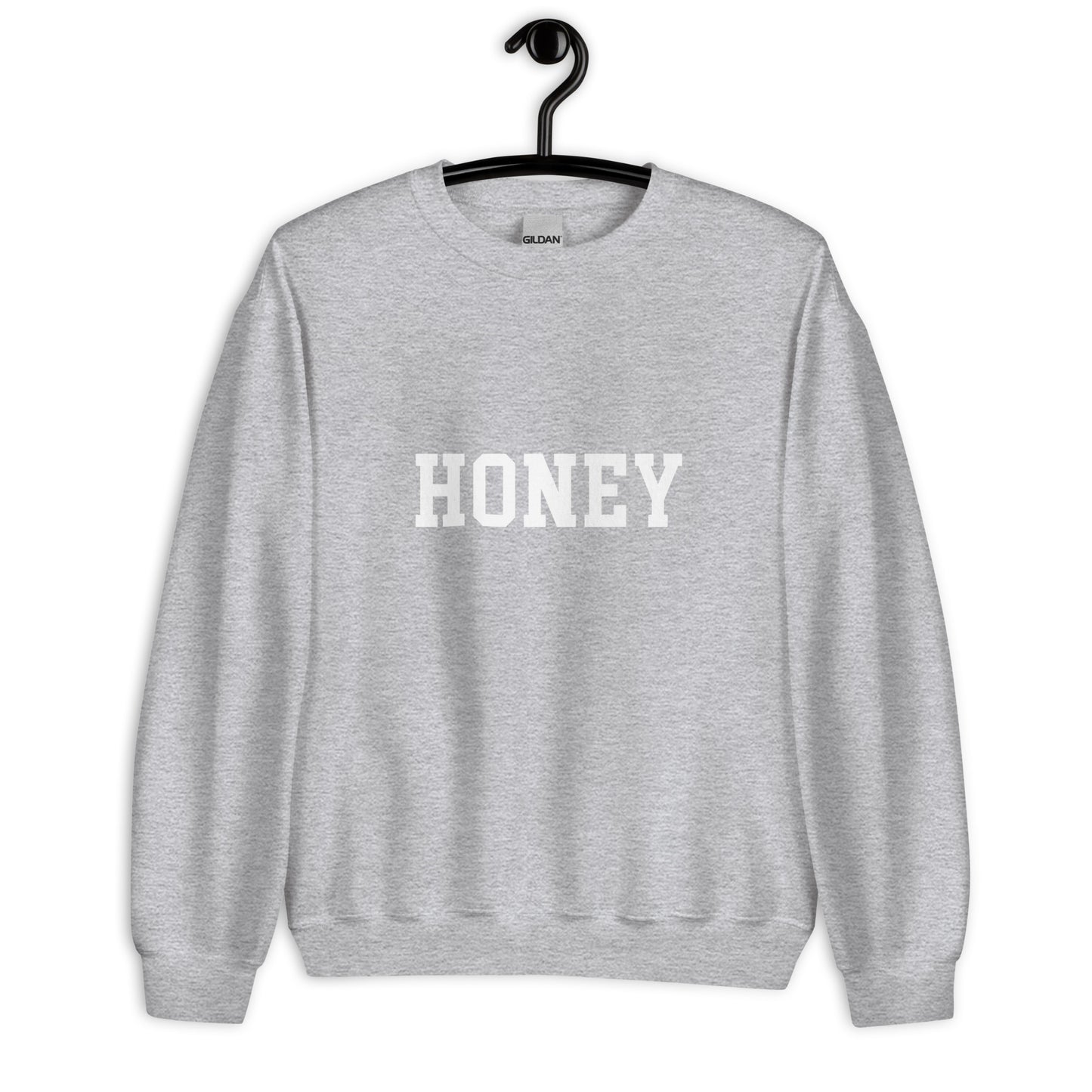 Honey Sweatshirt - Straight Font