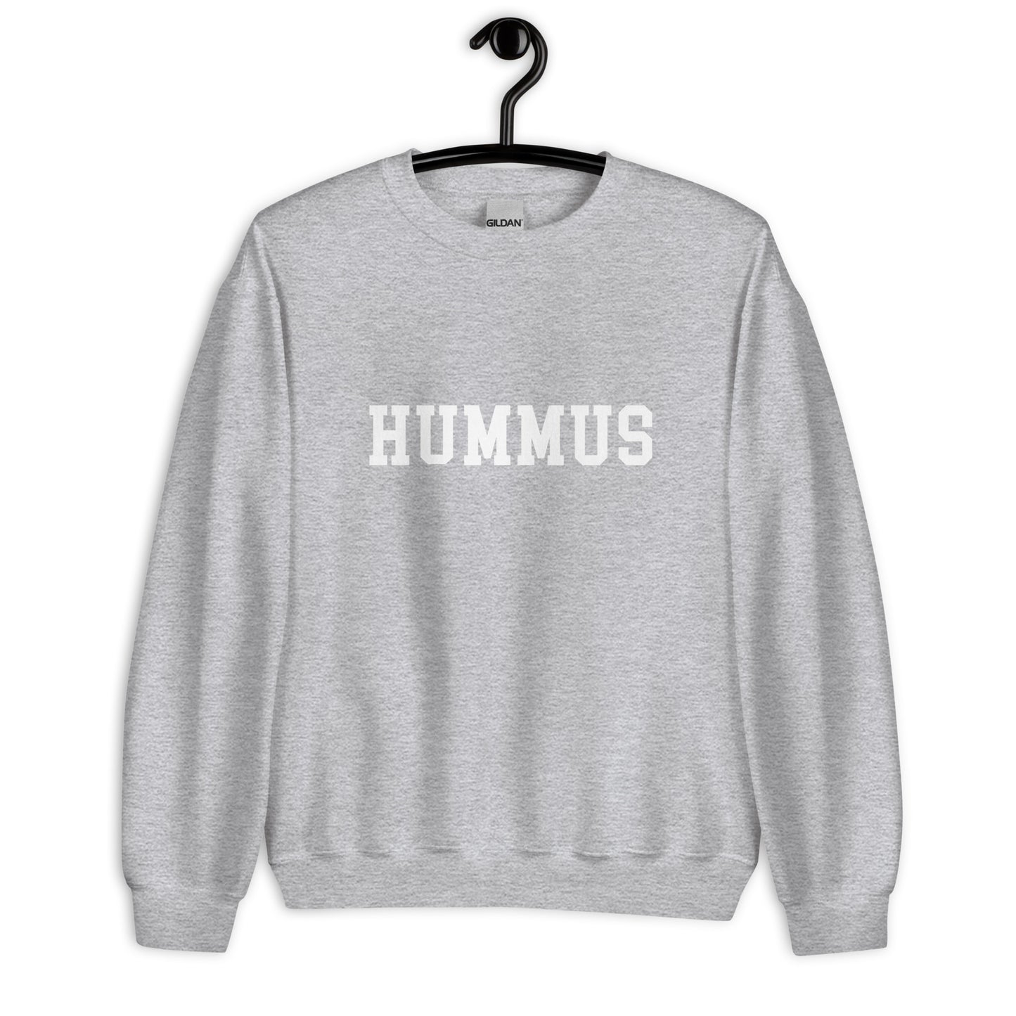 Hummus Sweatshirt - Straight Font