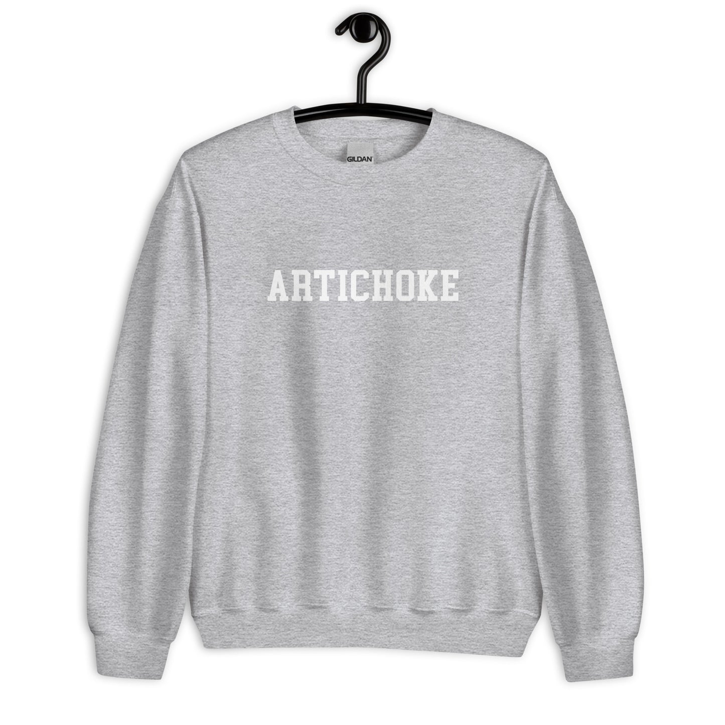 Artichoke Sweatshirt - Straight Font