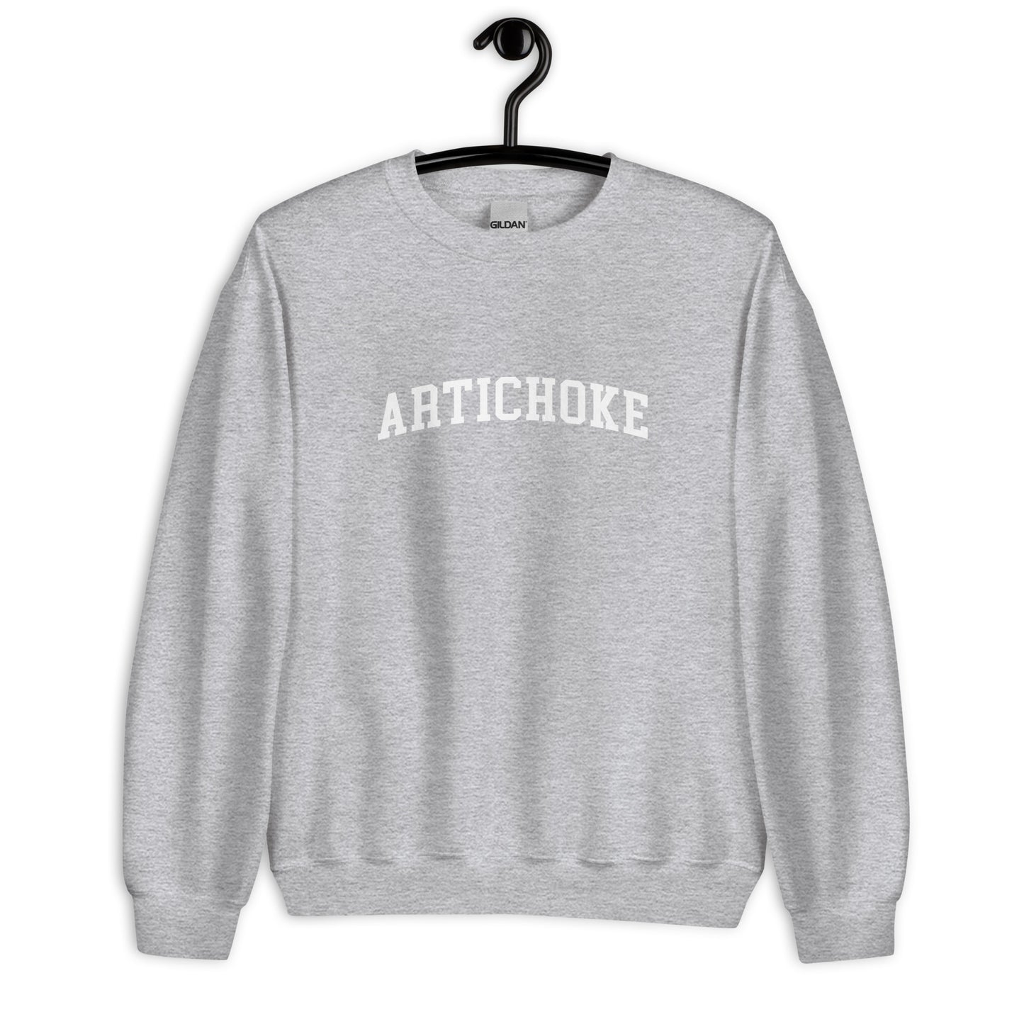 Artichoke Sweatshirt - Arched Font