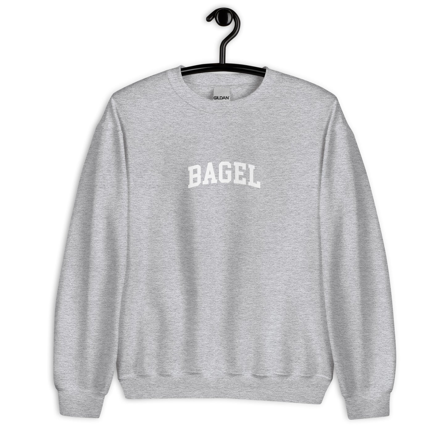 Bagel Sweatshirt - Arched Font
