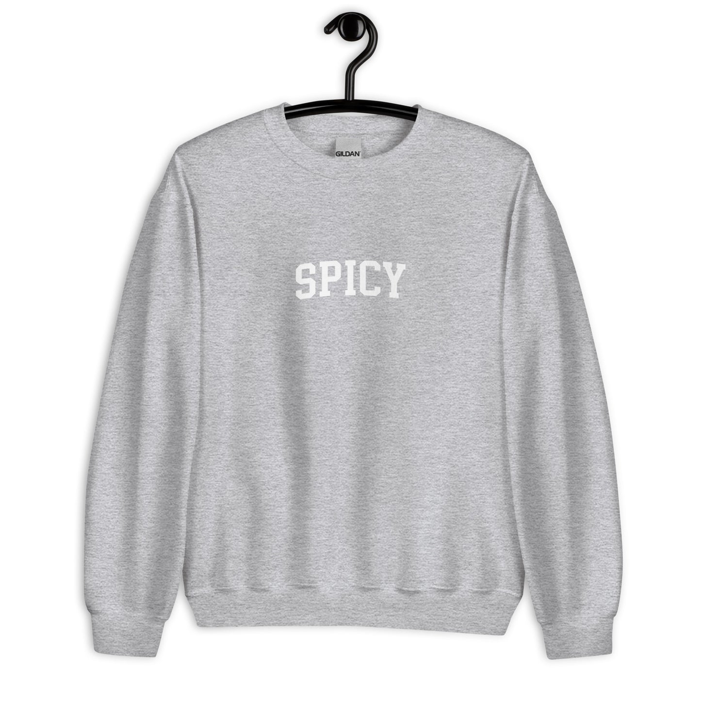 Spicy Sweatshirt - Arched Font