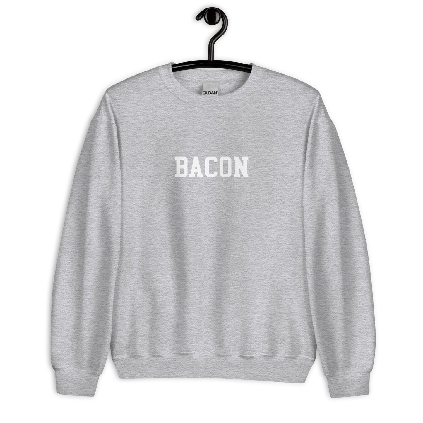 Bacon Sweatshirt - Straight Font