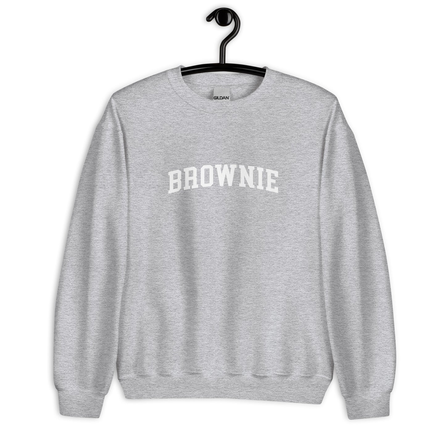 Brownie Sweatshirt - Arched Font