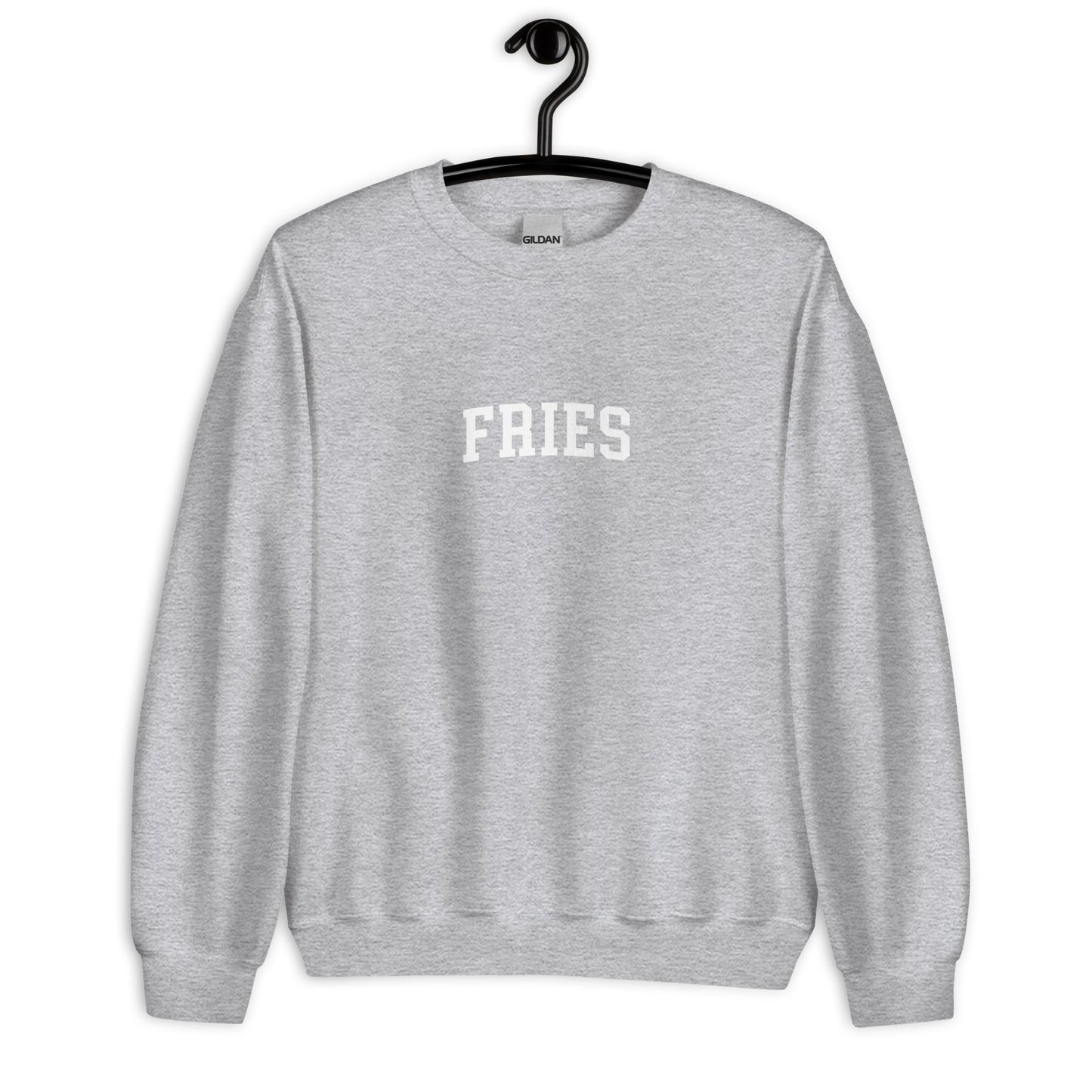 Fries Sweatshirt - Arched Font
