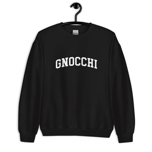 Gnocchi Sweatshirt - Arched Font