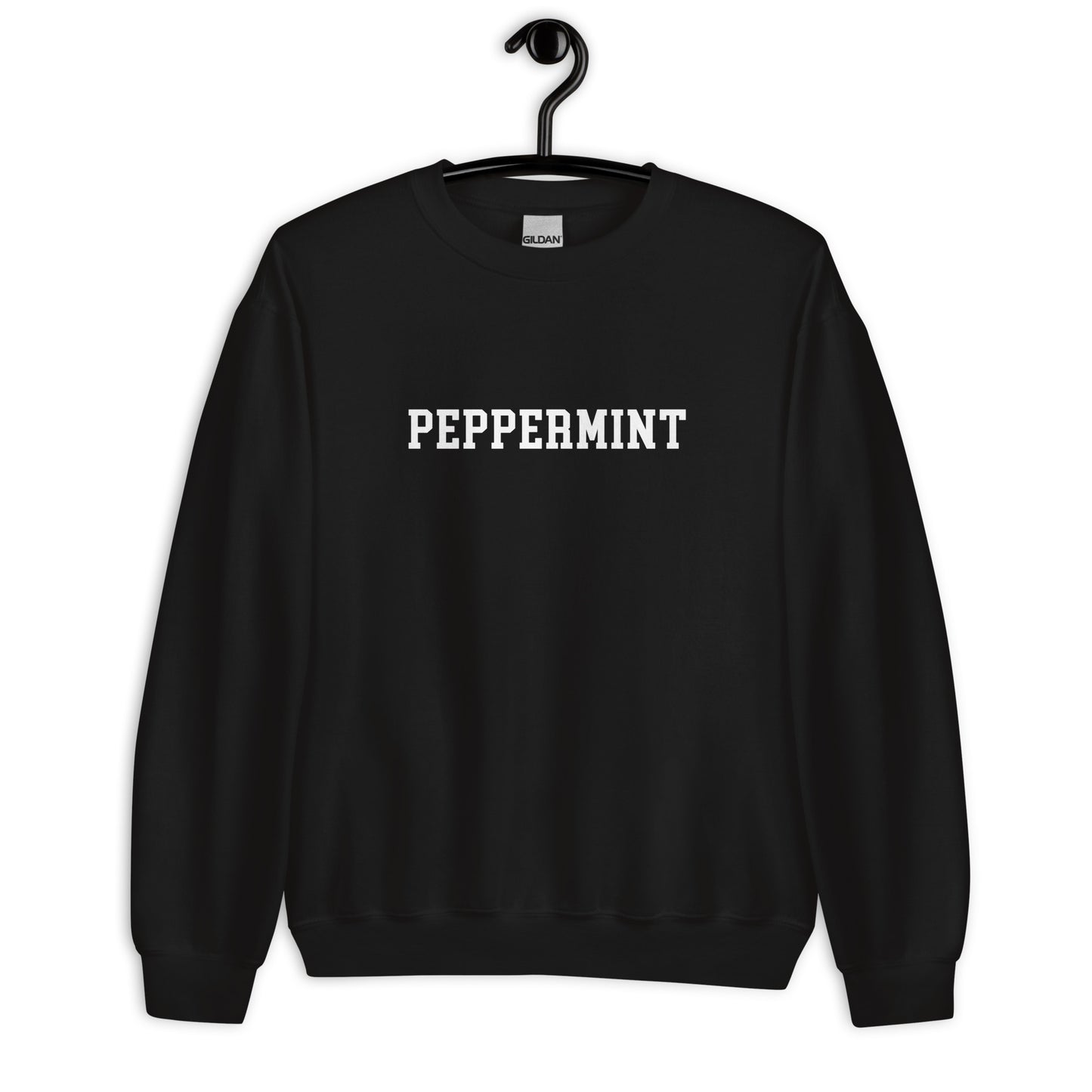 Peppermint Sweatshirt - Straight Font