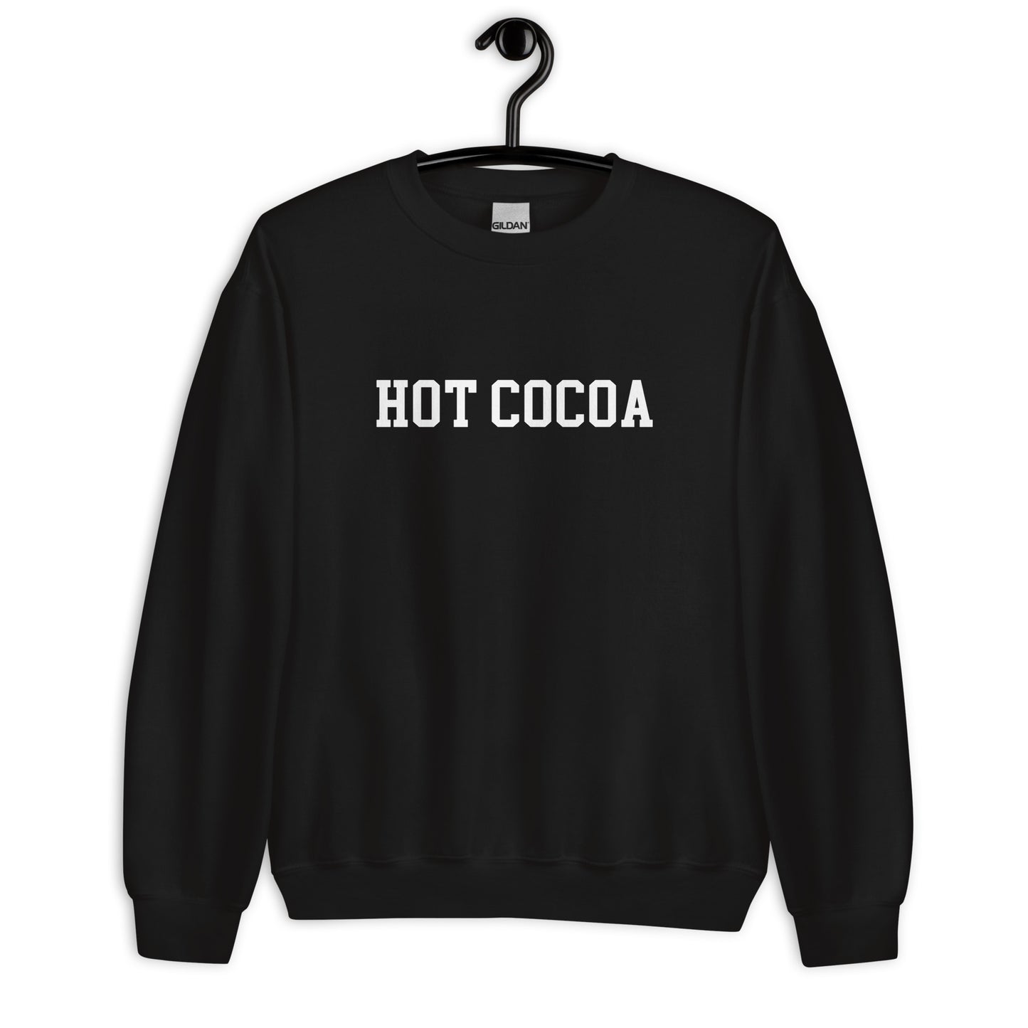 Hot Cocoa Sweatshirt - Straight Font