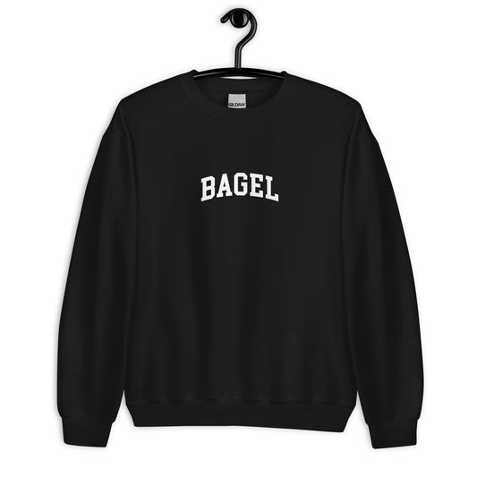 Bagel Sweatshirt - Arched Font