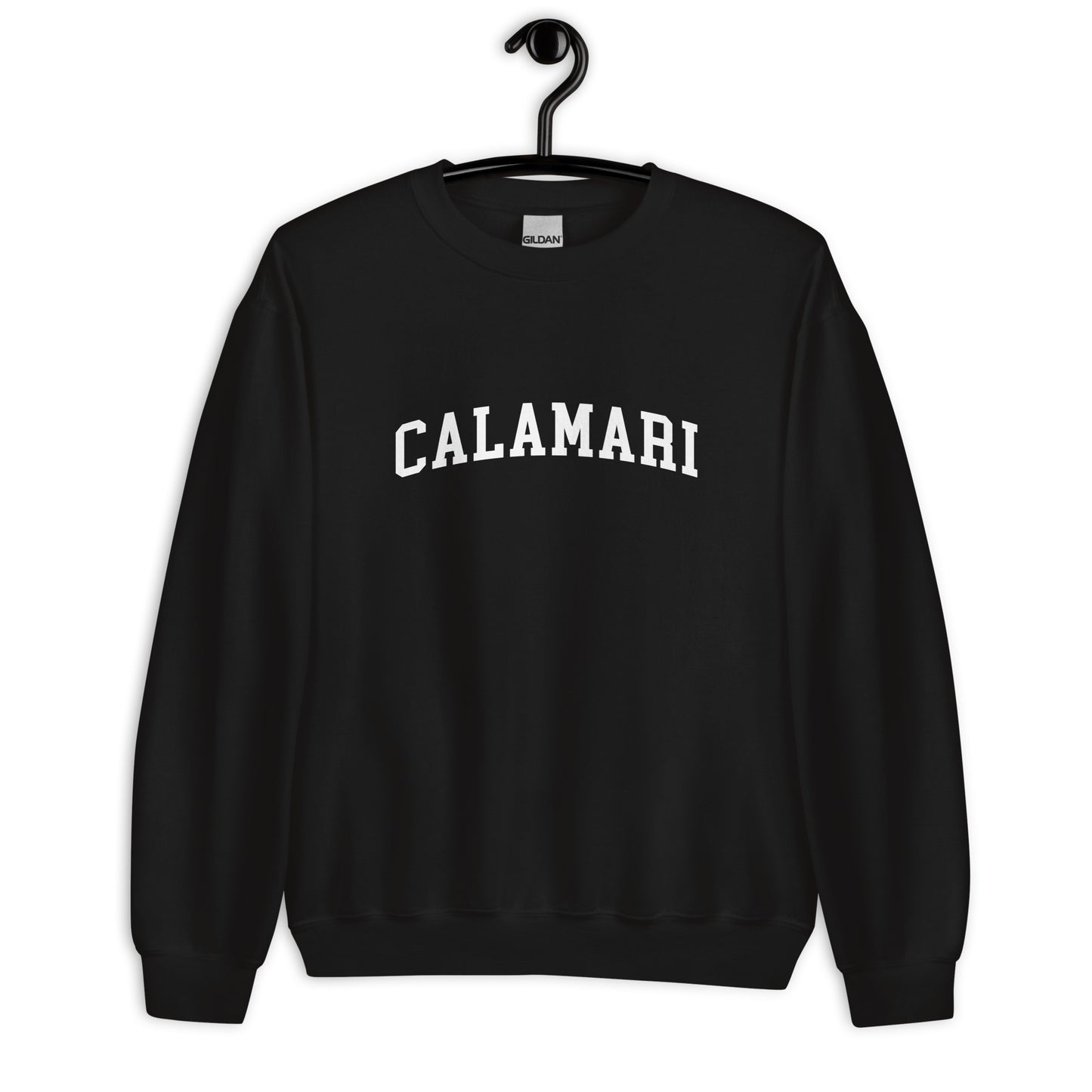 Calamari Sweatshirt - Arched Font