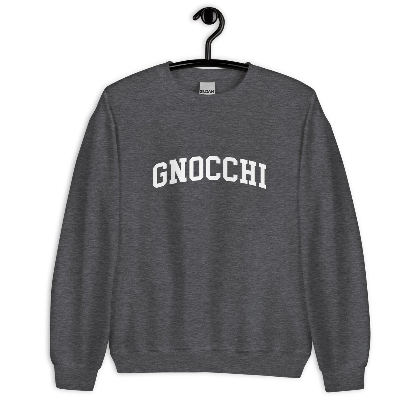 Gnocchi Sweatshirt - Arched Font