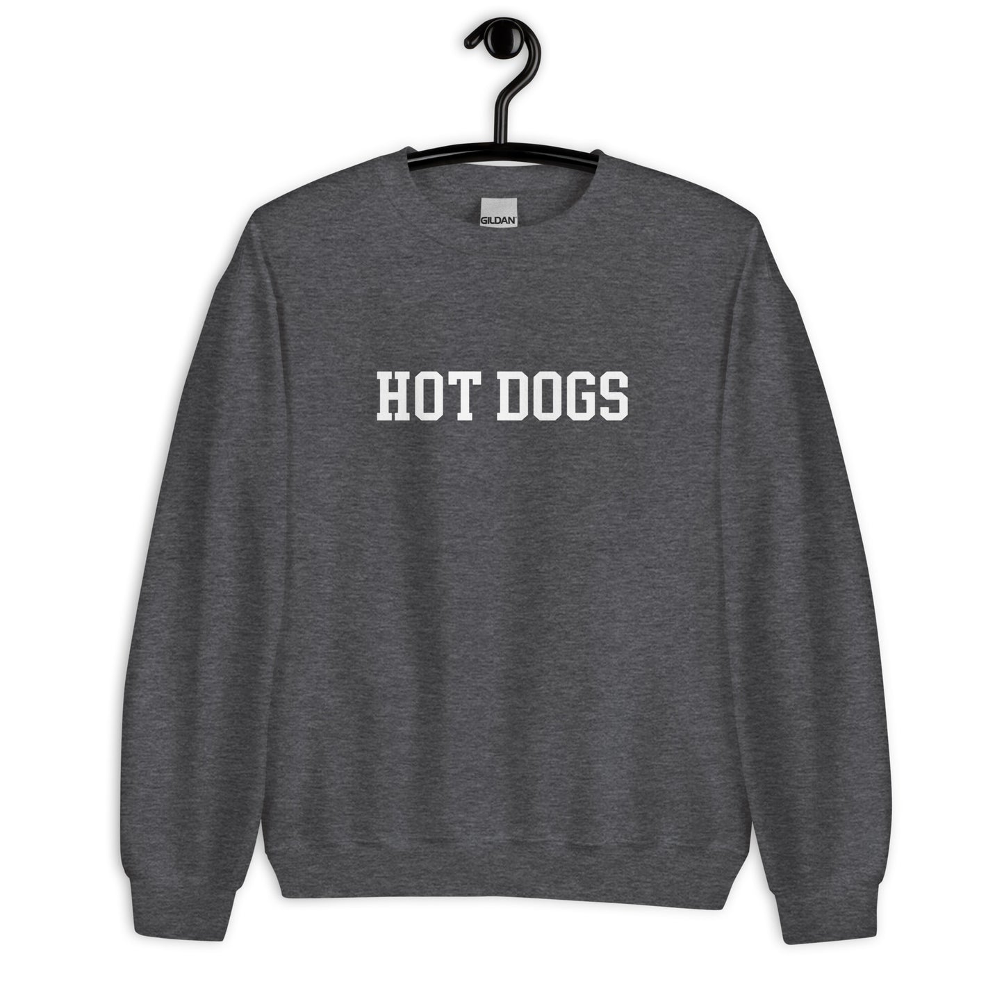 Hot Dogs Sweatshirt - Straight Font