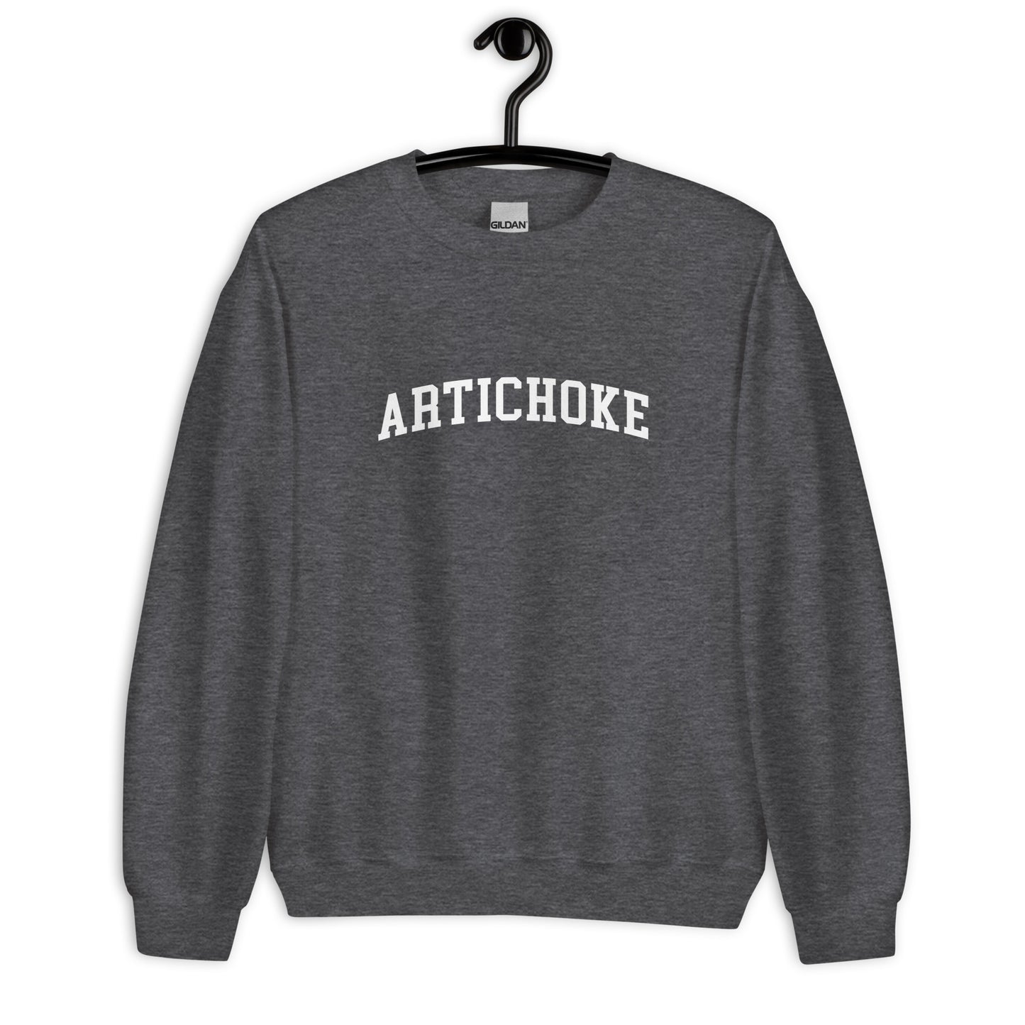 Artichoke Sweatshirt - Arched Font