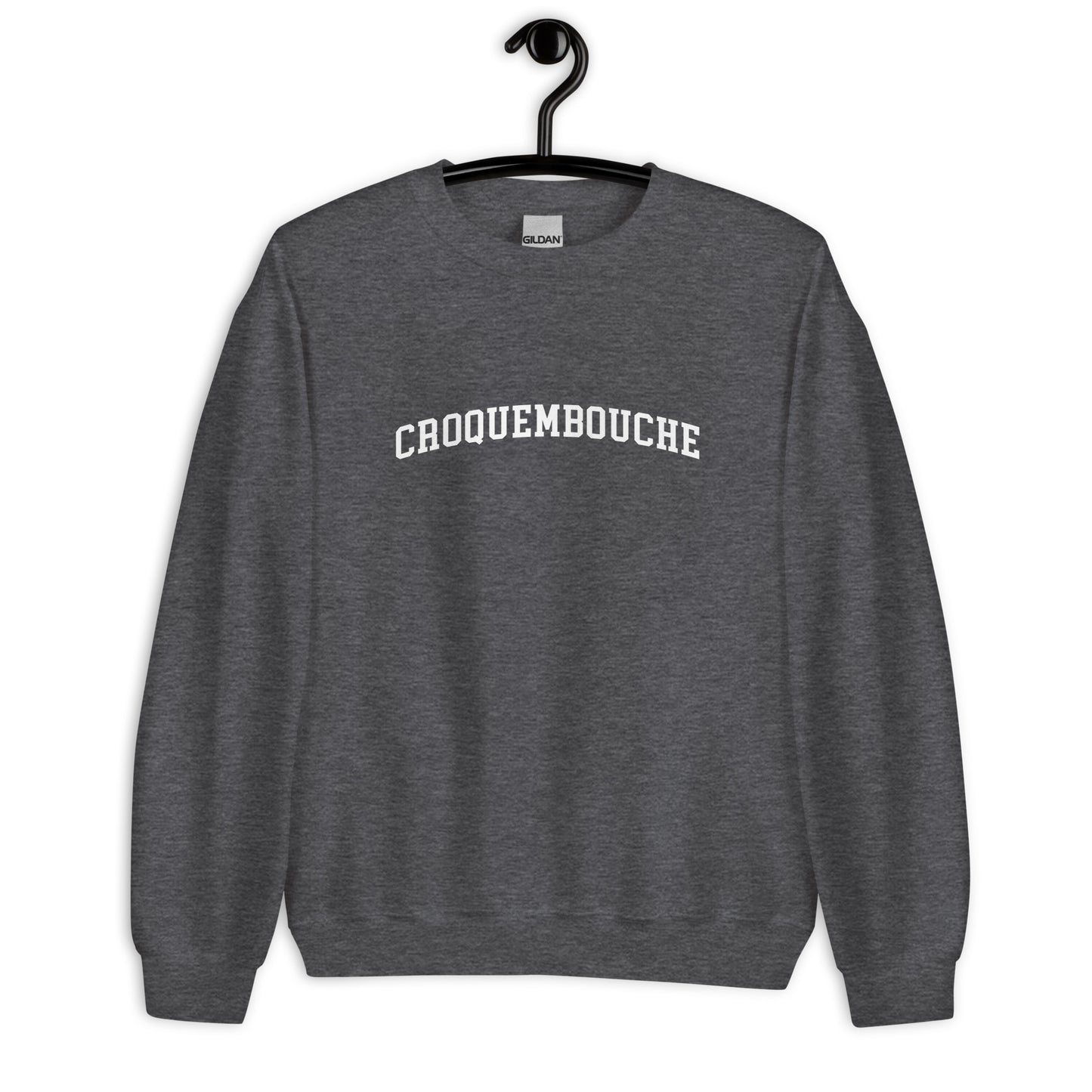 Croquembouche Sweatshirt - Arched Font