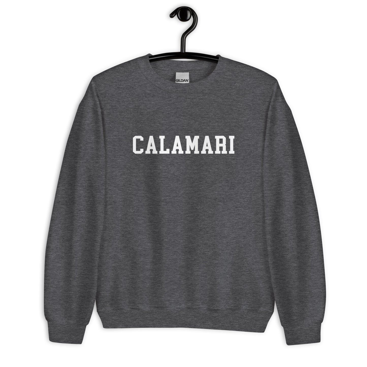 Calamari Sweatshirt - Straight Font