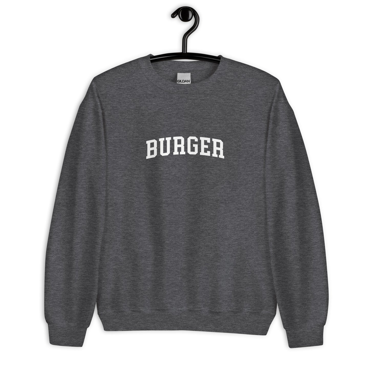 Burger Sweatshirt - Arched Font