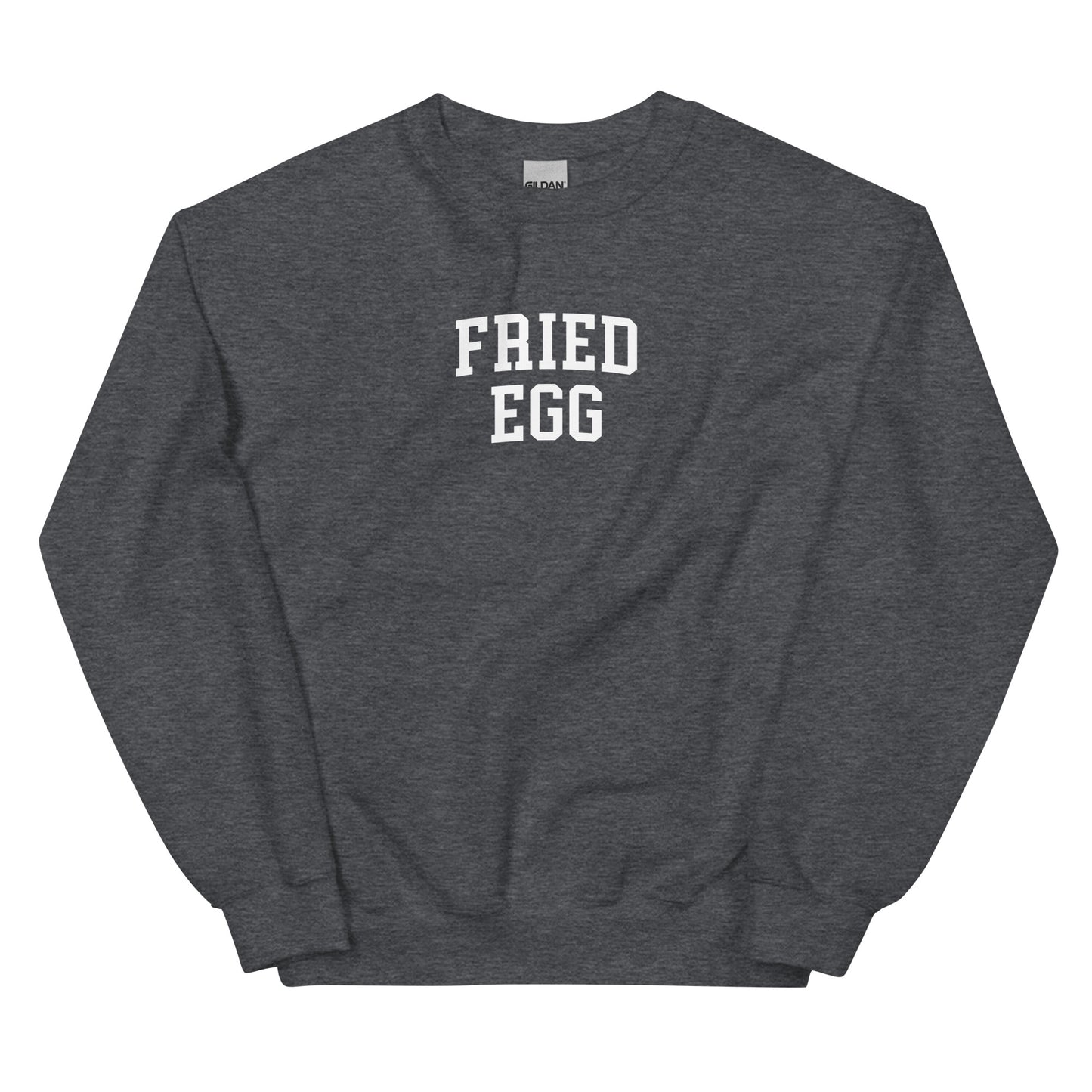 Fried Egg Sweatshirt - Straight Font