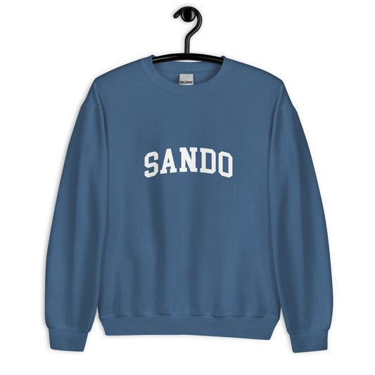 Sando Sweatshirt - Arched Font