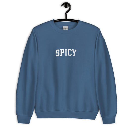 Spicy Sweatshirt - Arched Font