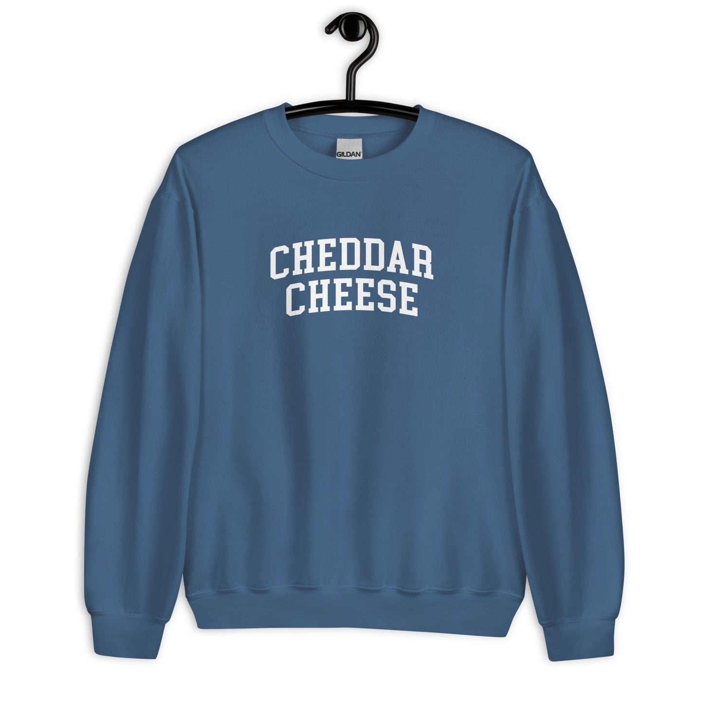Cheddar Cheese Sweatshirt - Arched Font