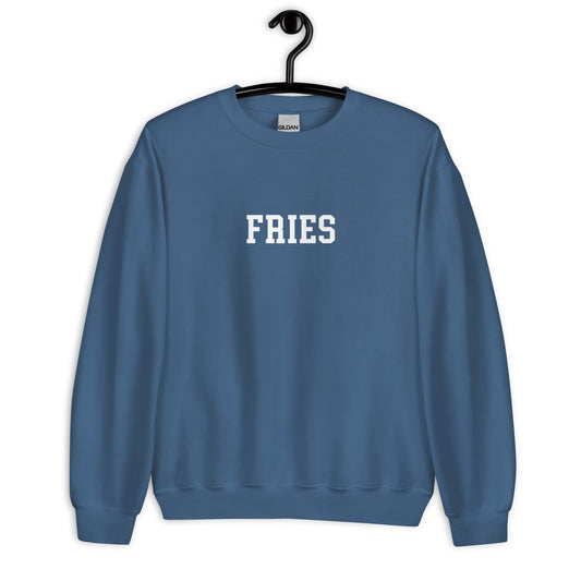 Fries Sweatshirt - Straight Font