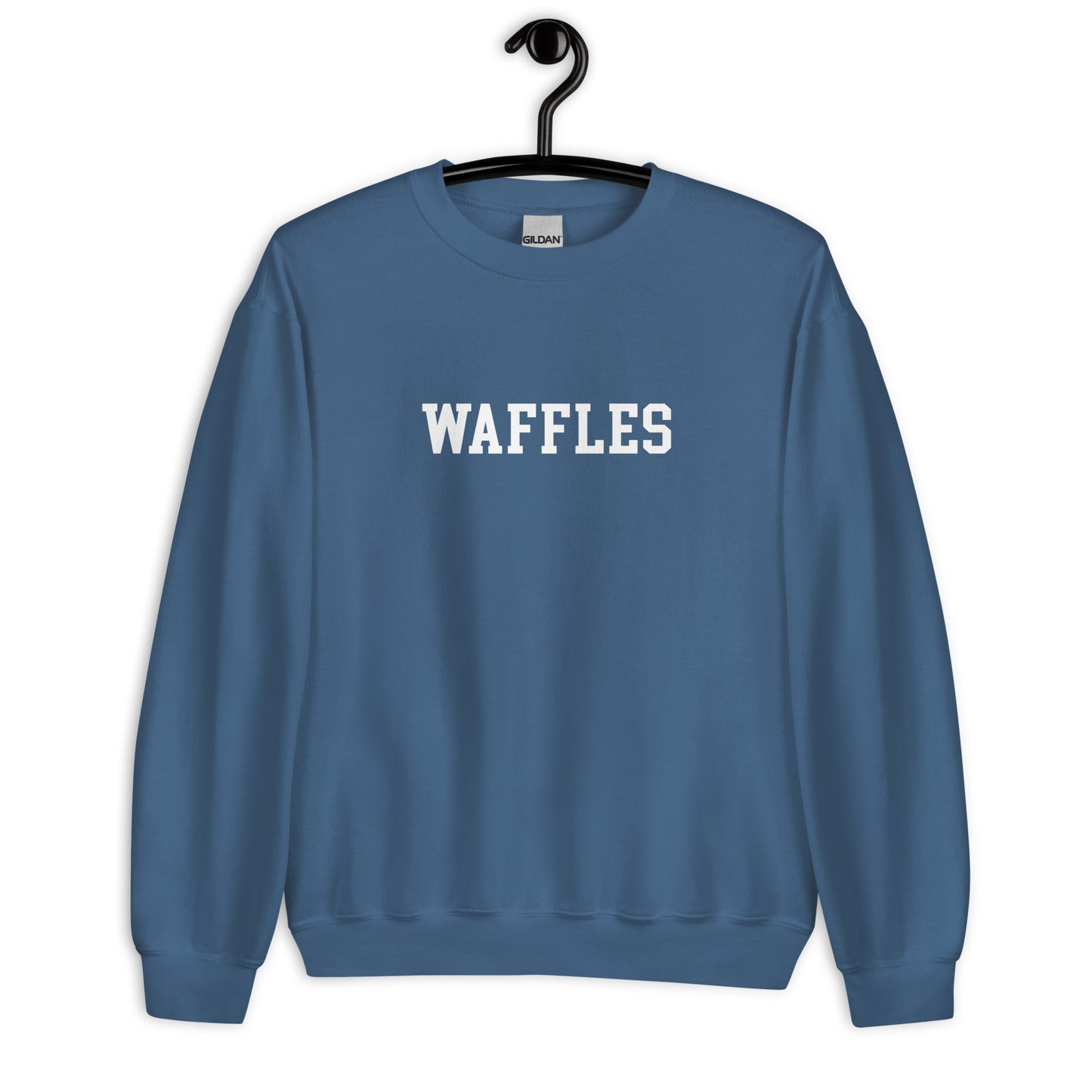 Waffles Sweatshirt - Straight Font