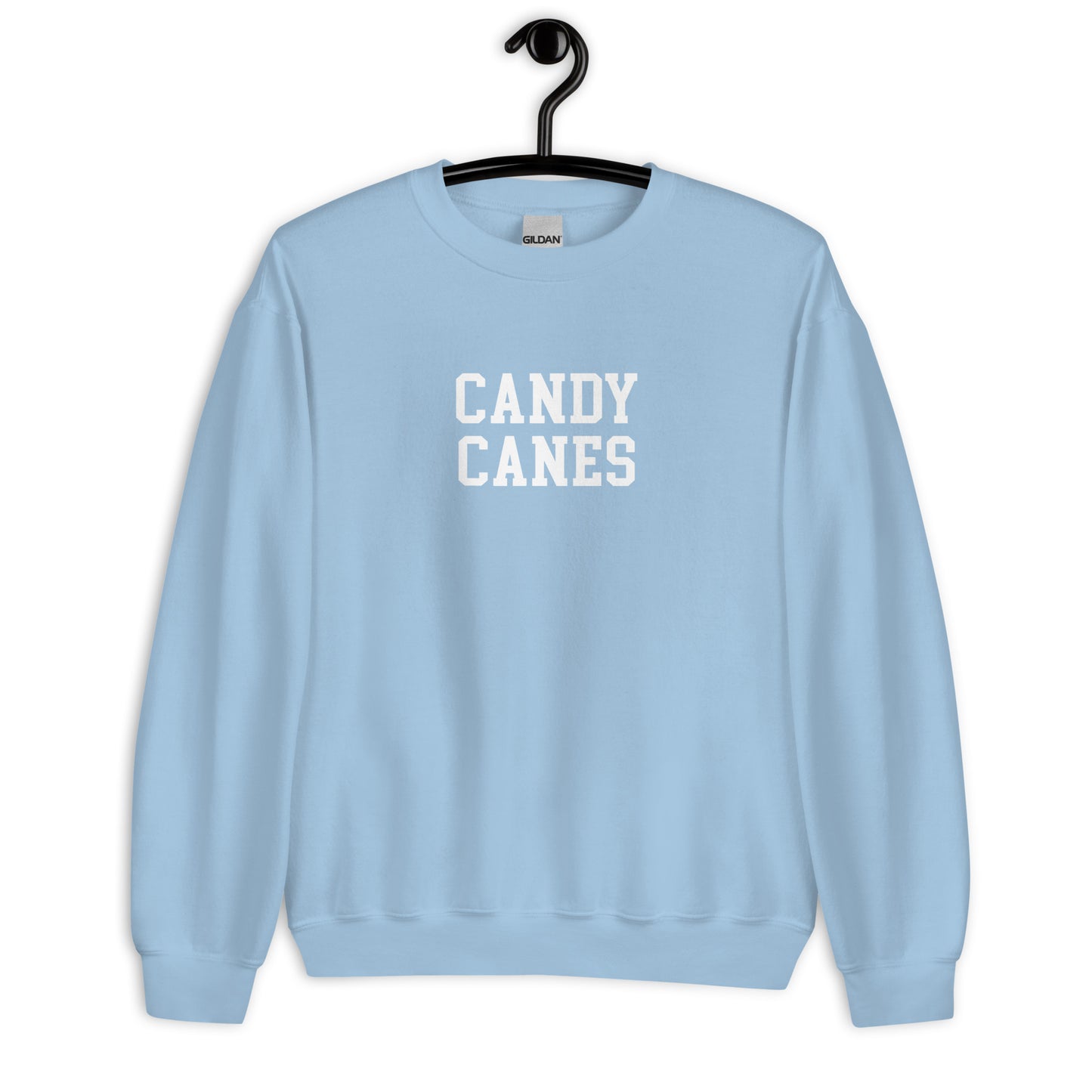 Candy Canes Sweatshirt - Straight Font