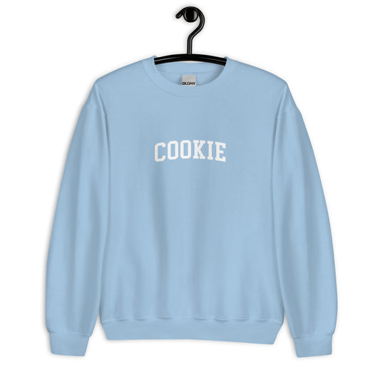 Cookie Sweatshirt - Arched Font