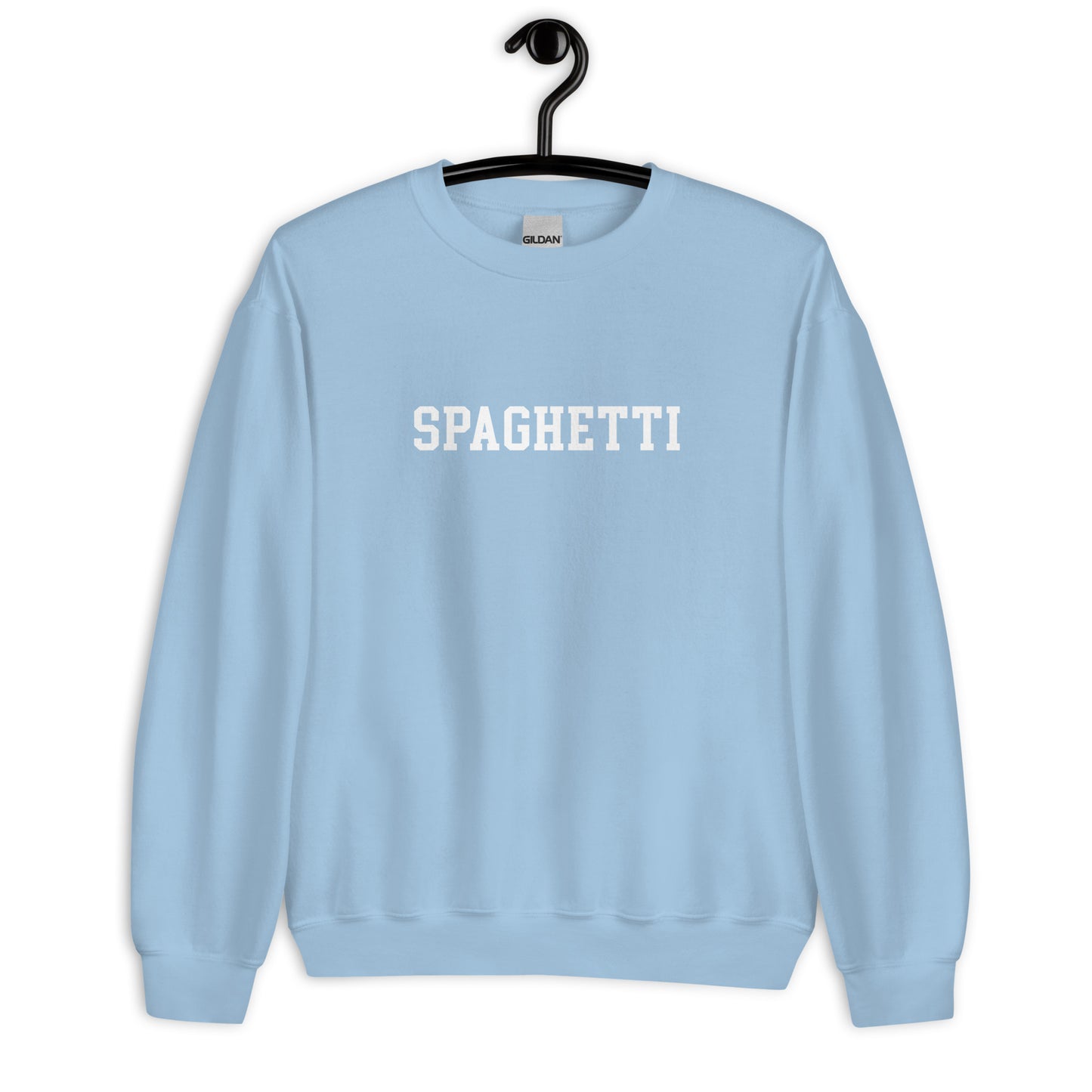 Spaghetti Sweatshirt - Straight Font
