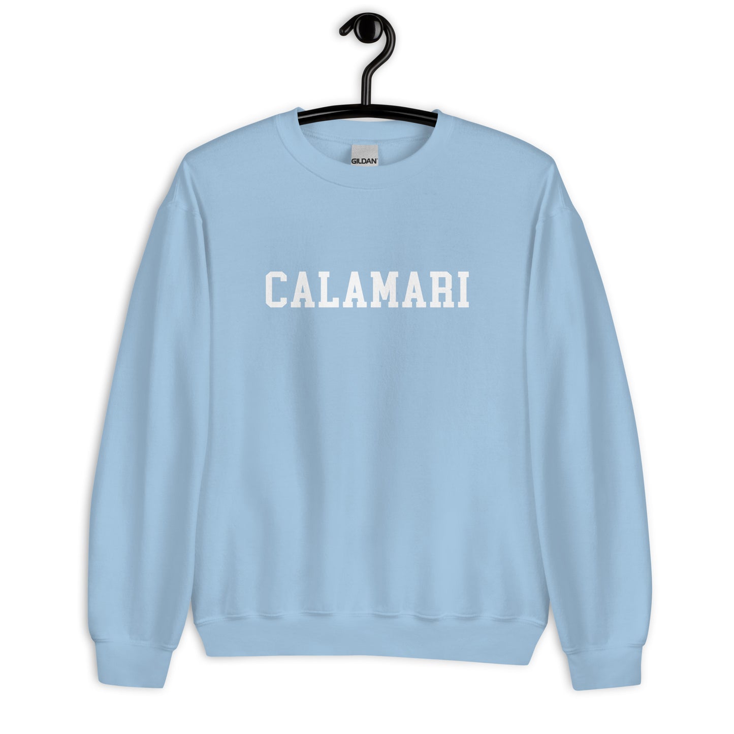 Calamari Sweatshirt - Straight Font