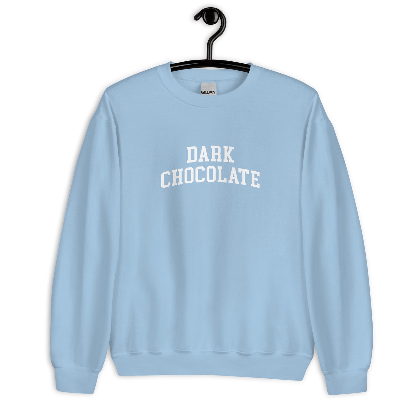 Dark Chocolate Sweatshirt - Arched Font