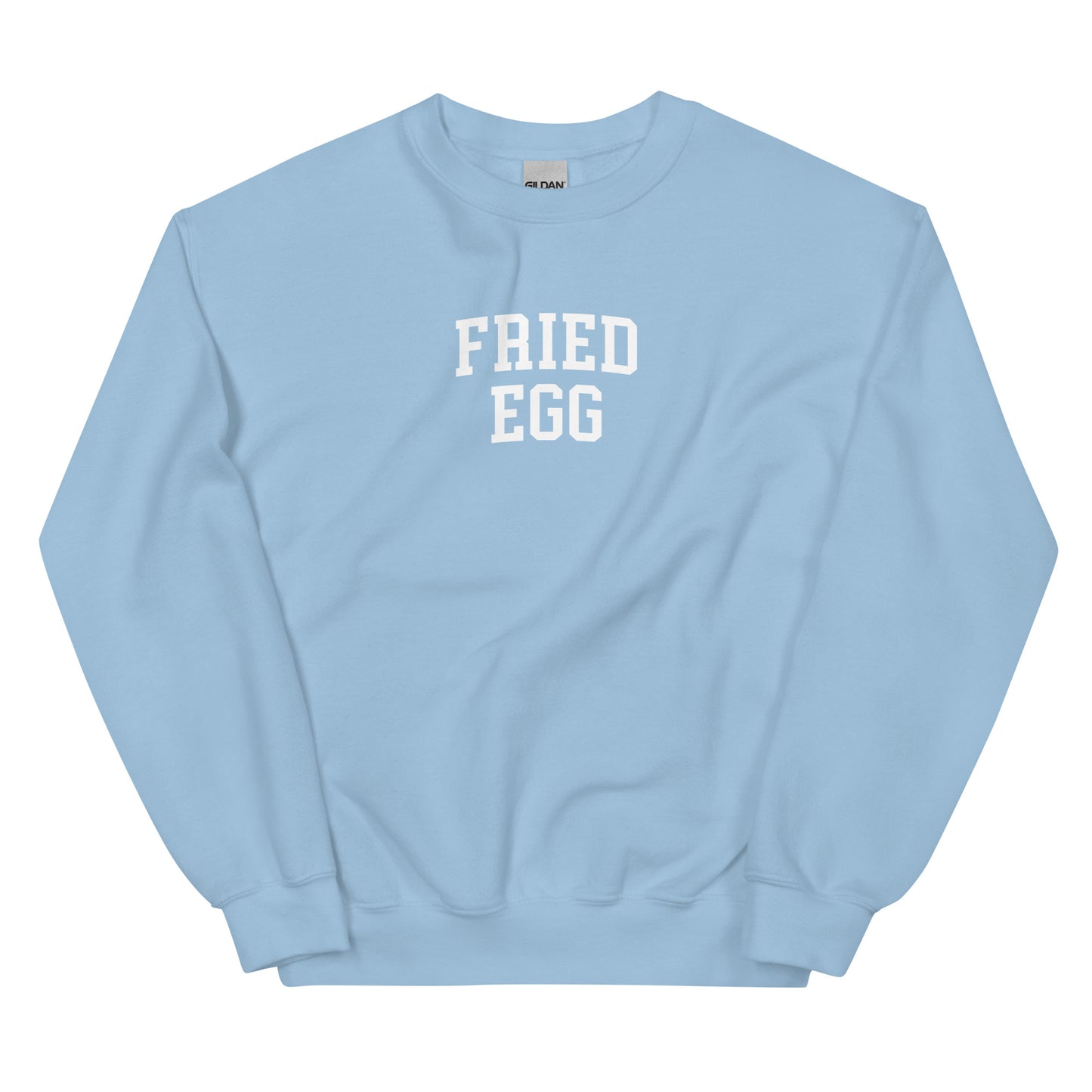 Fried Egg Sweatshirt - Straight Font