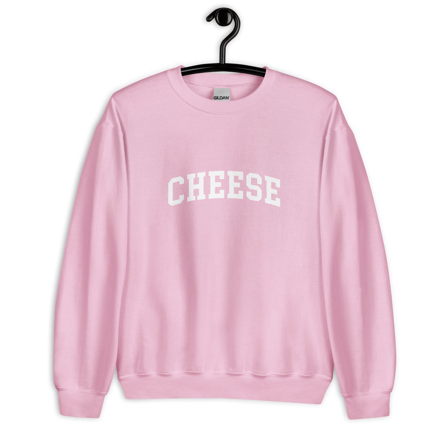 Cheese Sweatshirt - Arched Font