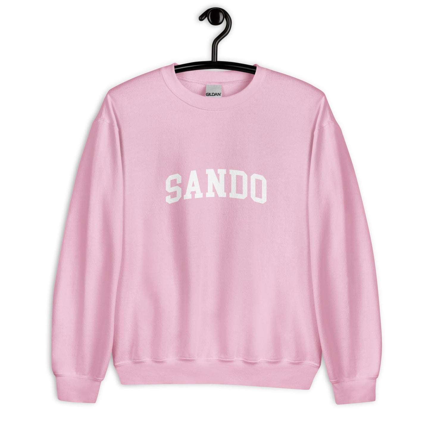 Sando Sweatshirt - Arched Font