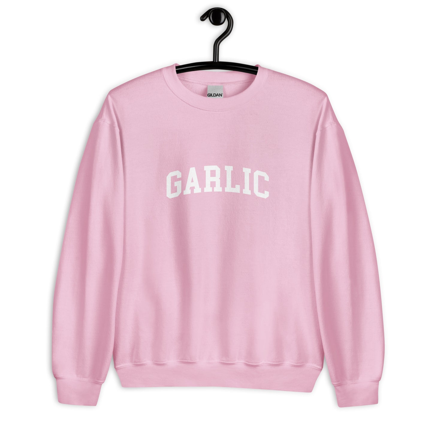 Garlic Sweatshirt - Arched Font