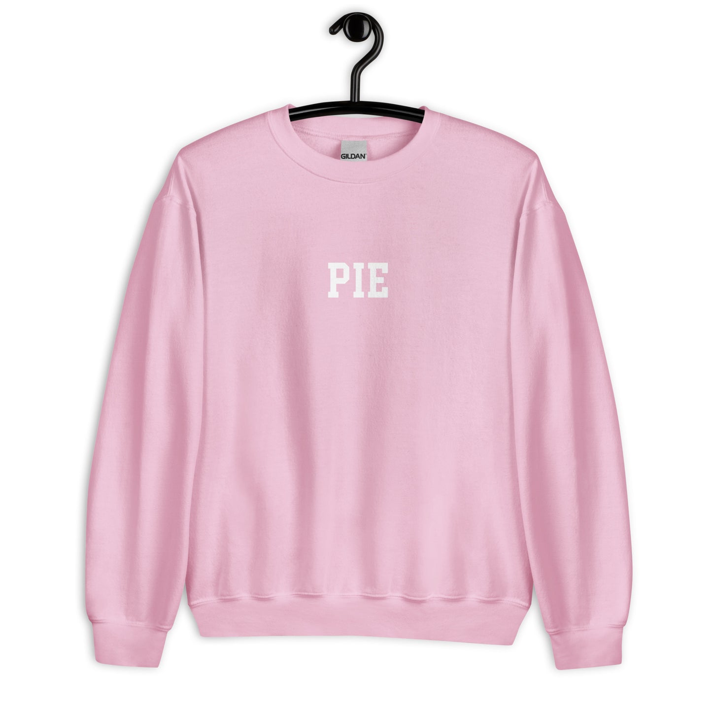 Pie Sweatshirt - Straight Font