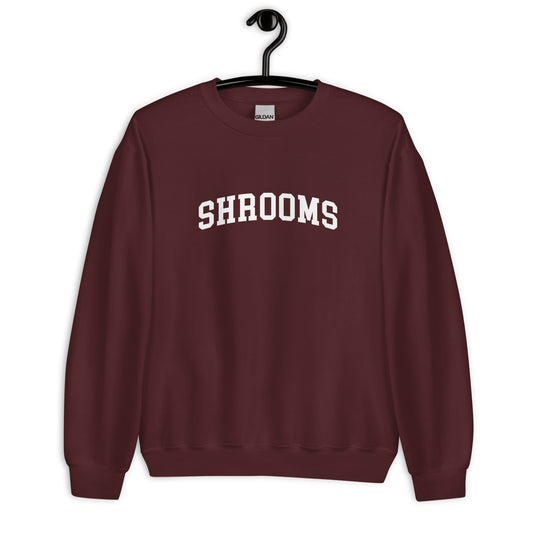 Shrooms Sweatshirt - Arched Font