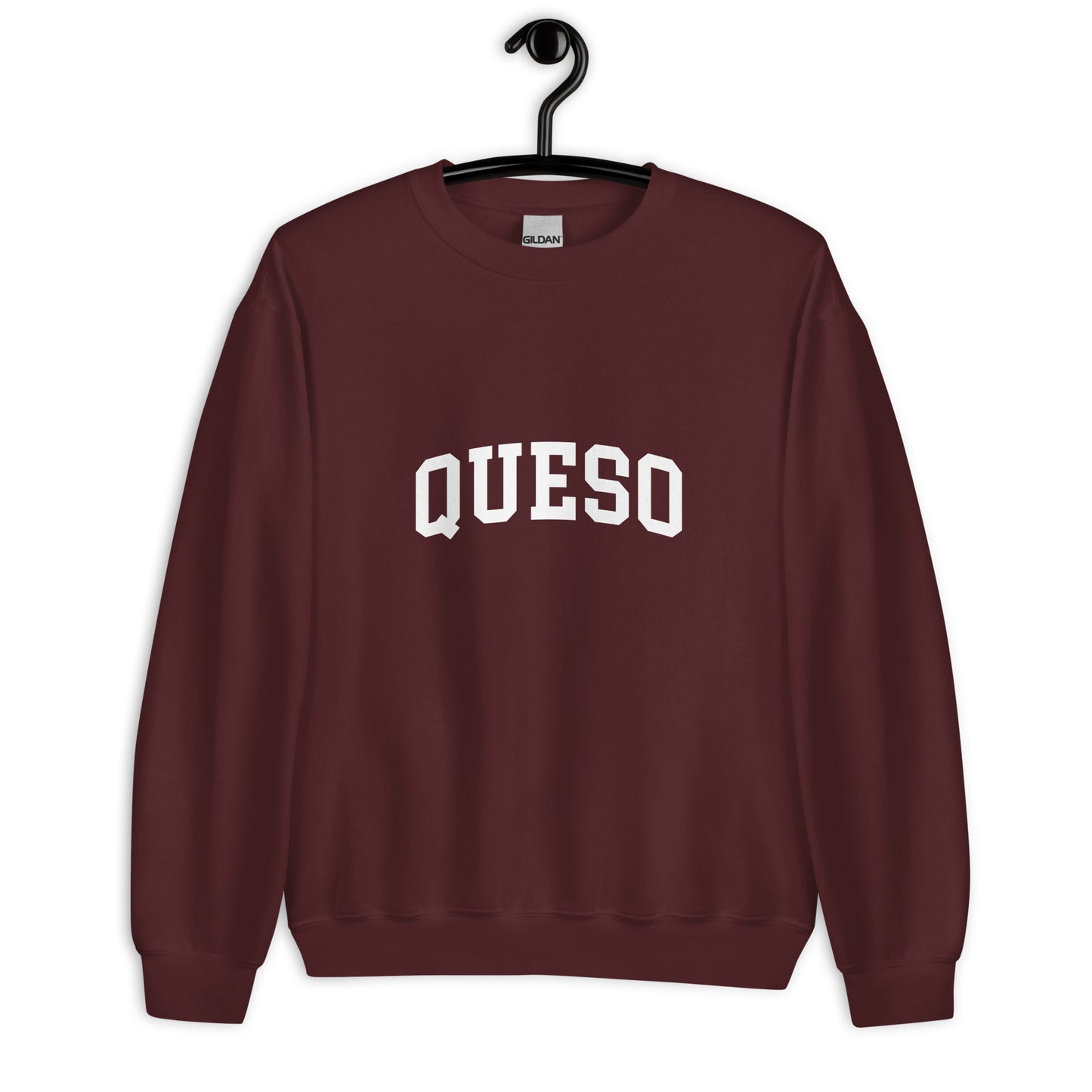 Queso Sweatshirt - Arched Font