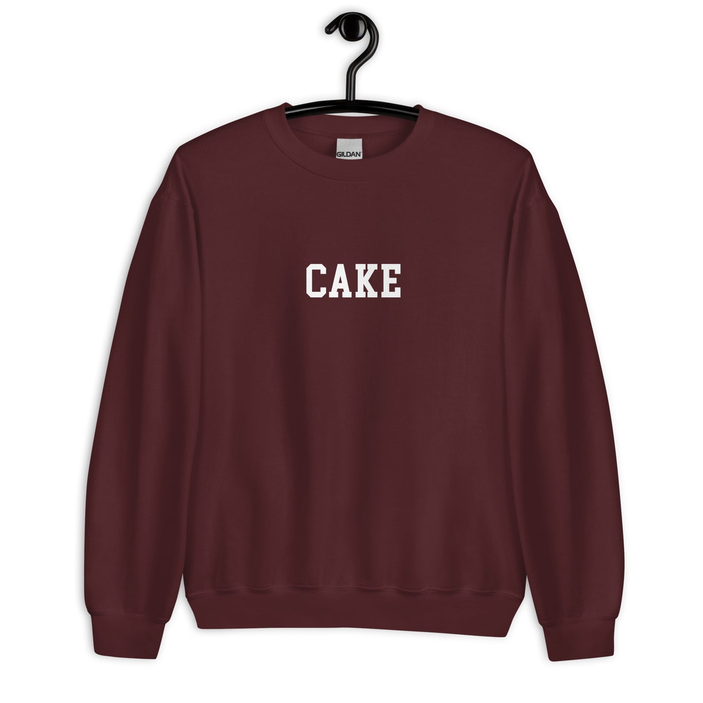 Cake Sweatshirt - Straight Font