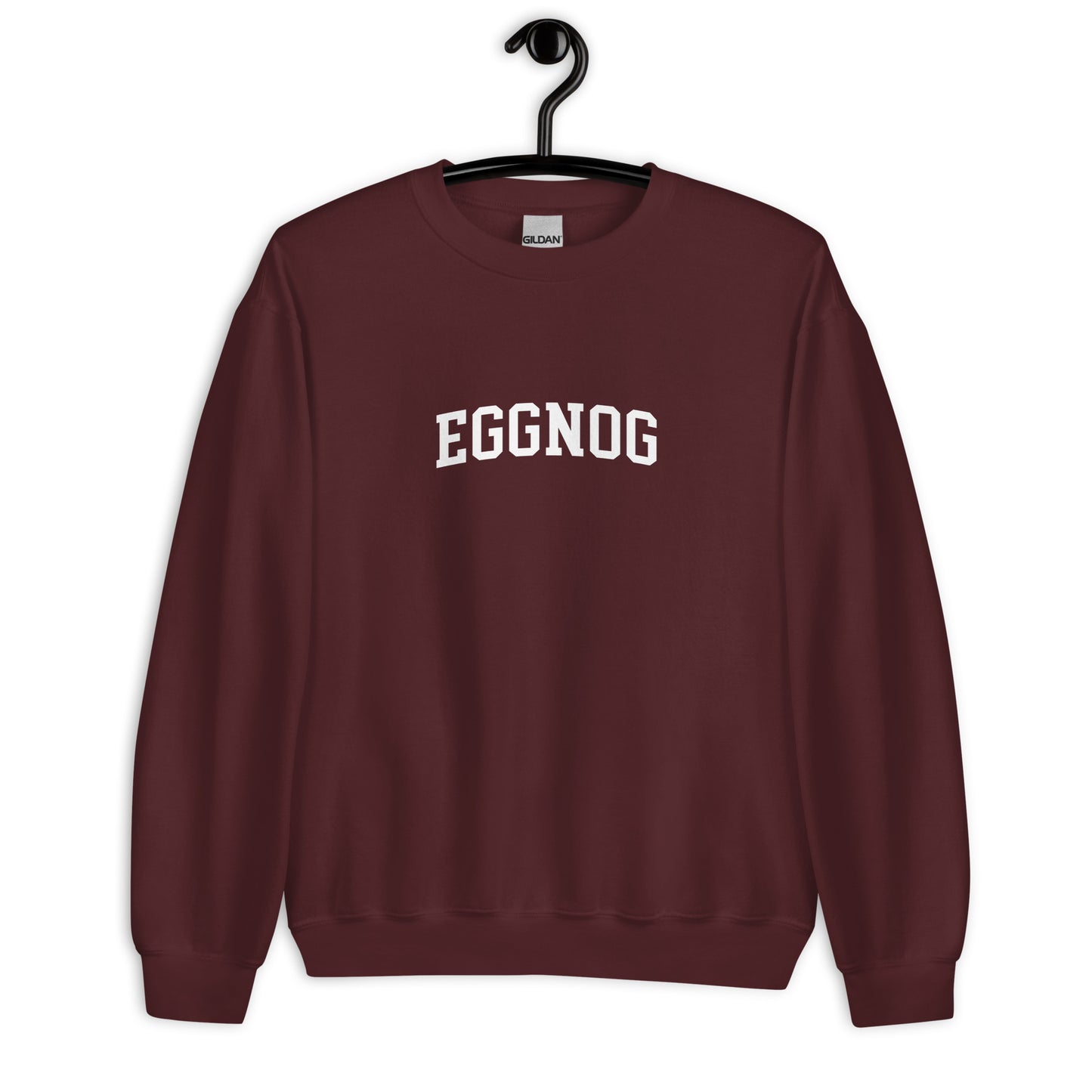 Eggnog Sweatshirt - Arched Font