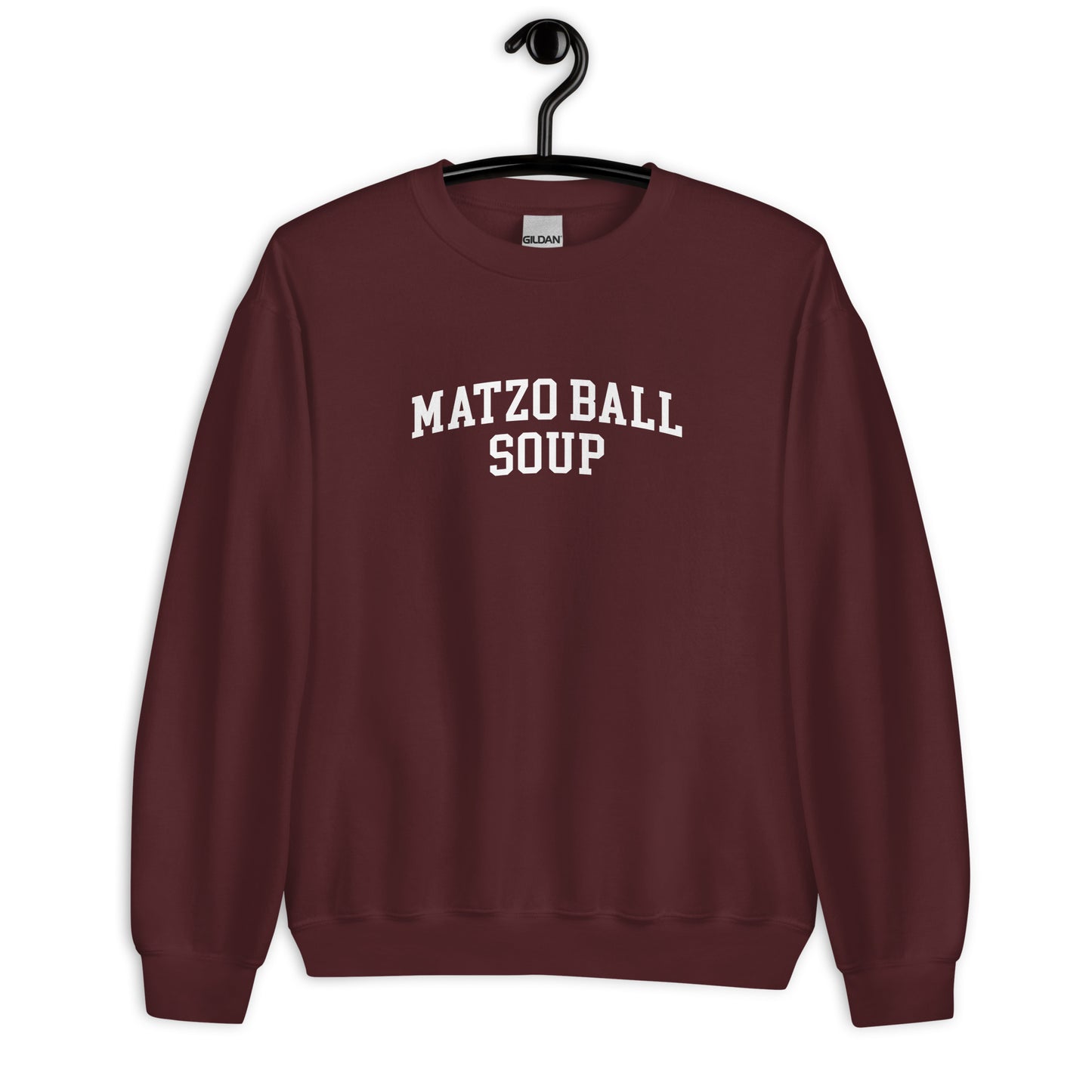 Matzo Ball Soup Sweatshirt - Arched Font