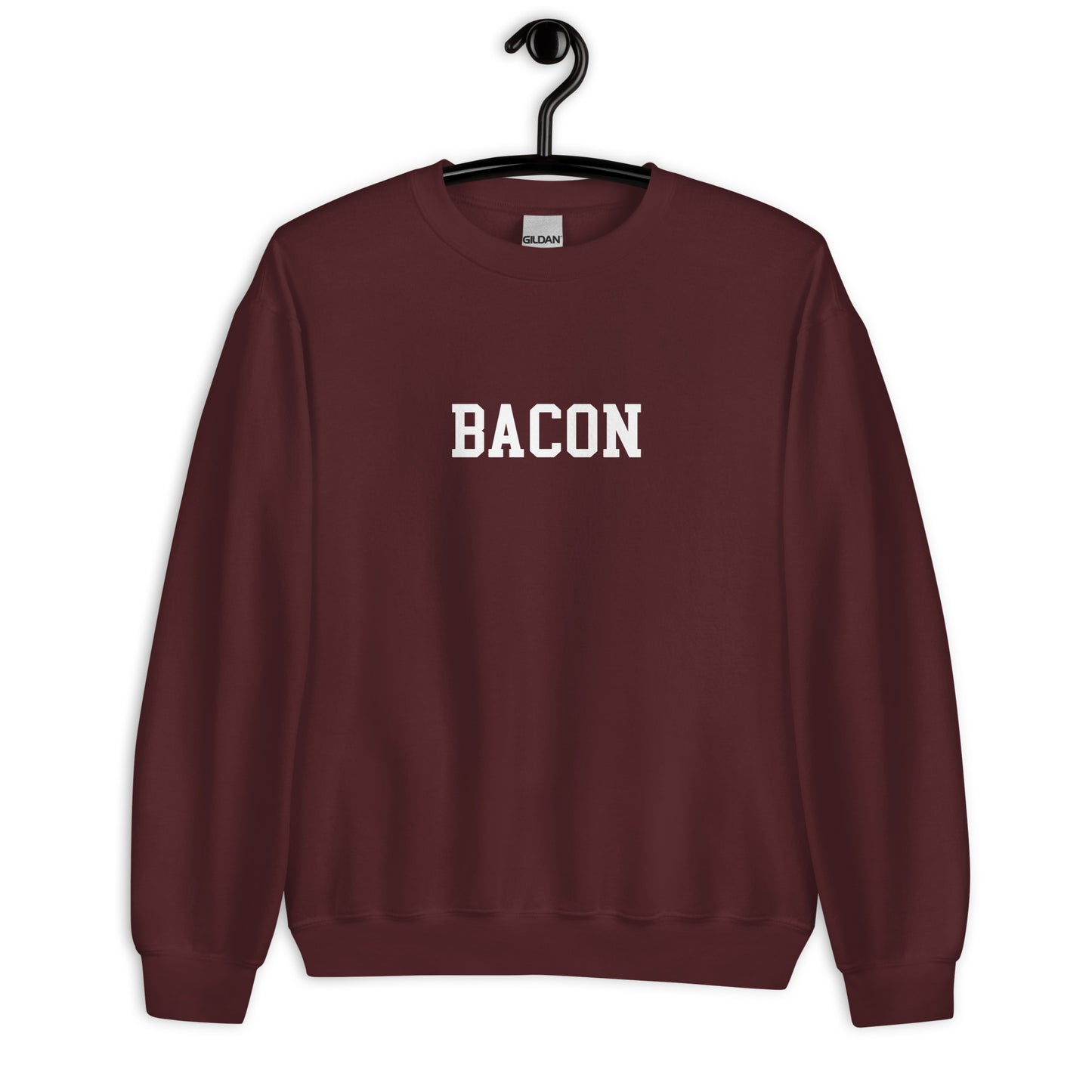 Bacon Sweatshirt - Straight Font