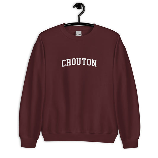 Crouton Sweatshirt - Arched Font