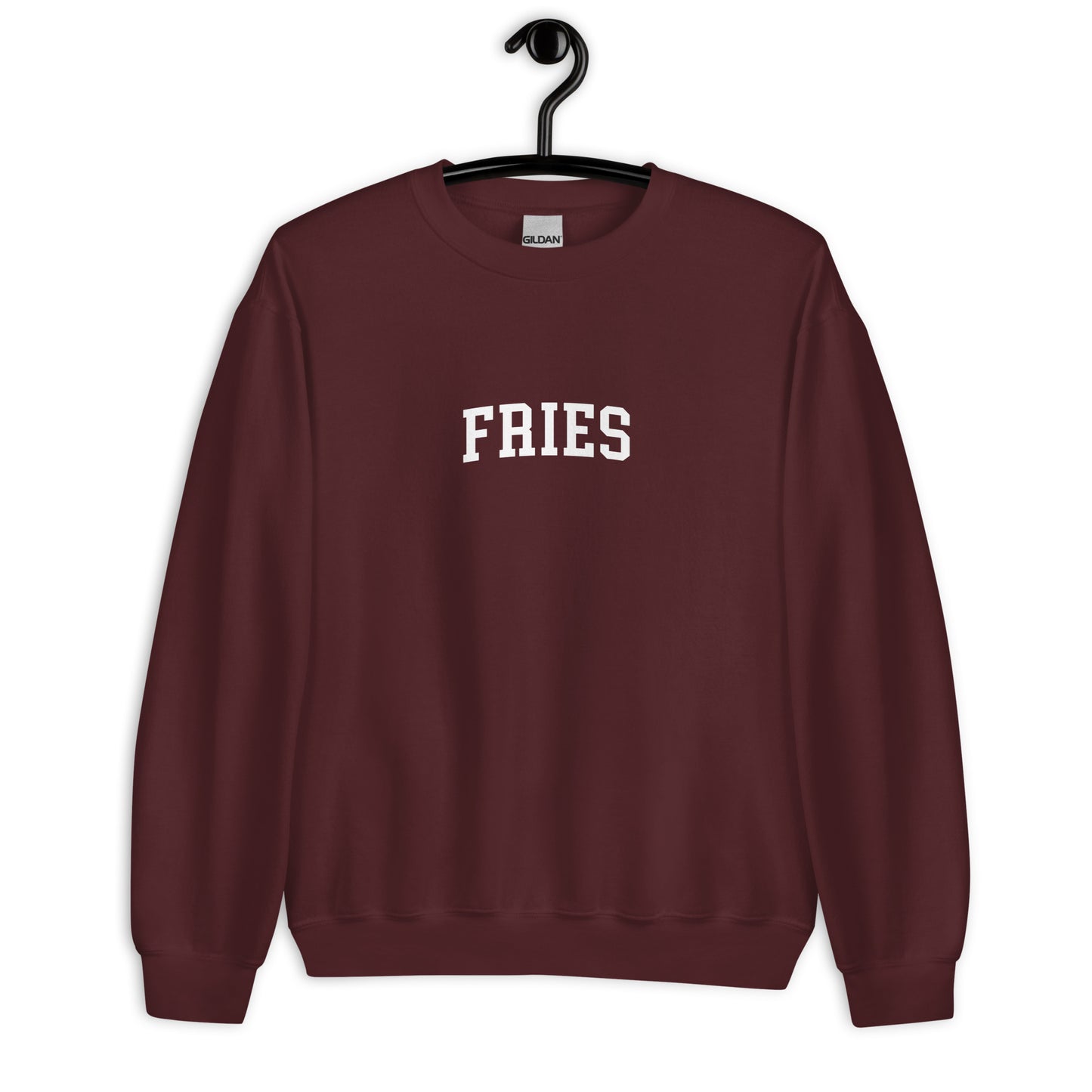 Fries Sweatshirt - Arched Font