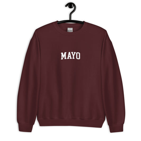 Mayo Sweatshirt - Arched Font