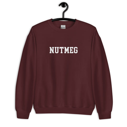 Nutmeg Sweatshirt - Straight Font