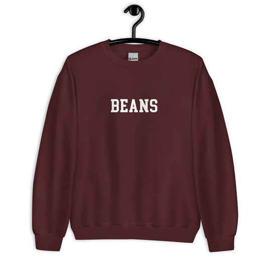 Beans Sweatshirt - Straight Font